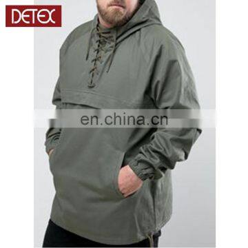 Green Polyester Waterproof Supreme Oversized Men Hoodie