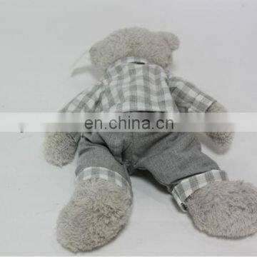 Plush and Stuffed Bear Animal Baby Toys With Cloth Dress photo-4