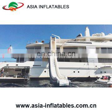 Customized High Quality Yacht Inflatable Slide/Giant Inflatable Yacht Water Slide for sale