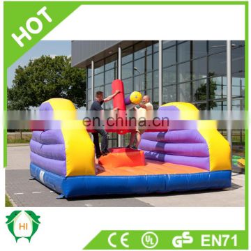 HI funny inflatable interactive game Swing Him Off for adult