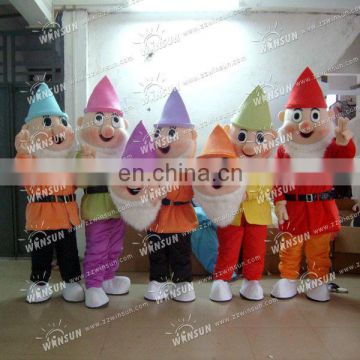 2013 lovely design inflatable dwarf mascot costume