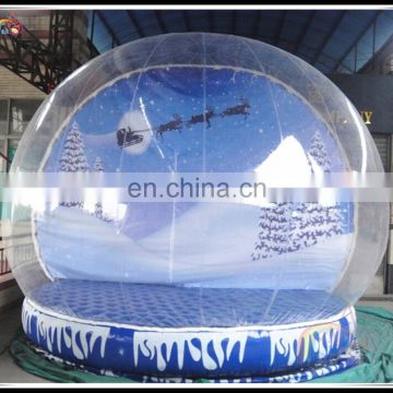 Best Top Giant Inflatable Human Size Snow Globe Taking Photo Christmas Bubble House For Sales