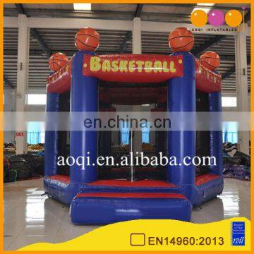 Community Center inflatable basketball hoop toss game