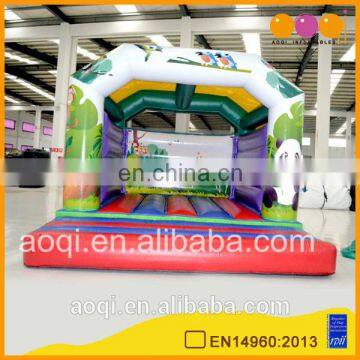 2016 new style animal world inflatable jumping house bouncer for sale