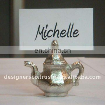 TeaPot Place Card Holder