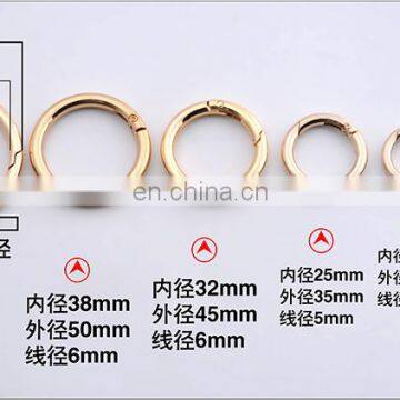 Hot Sale Bag Fittings Decorative Metal Spring O Ring photo-4