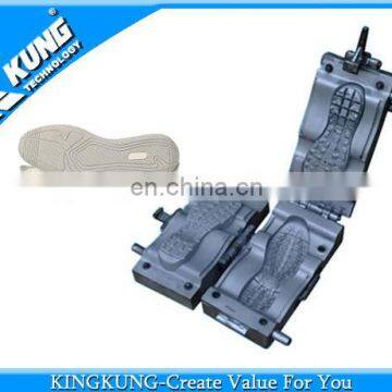Calssic Design Double Color TPR/PVC Outsole Mould Suit for Chinese Rotary Machine