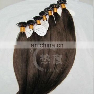 alibaba express raw unprocessed 100% human brazilian virgin hair pre-bonded hair