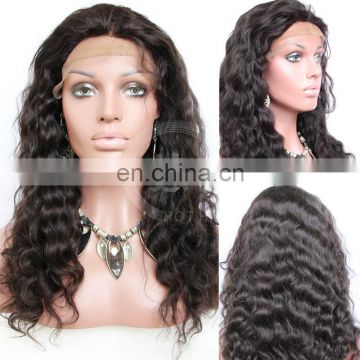 Super thin skin hair wig men brazilian human Curly hair lace before High quality brazilian human hair