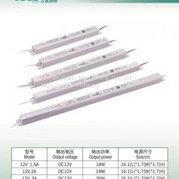 12V 18W LED LIGHT BOX BUILT-IN SLIM POWER SUPPLY photo-3