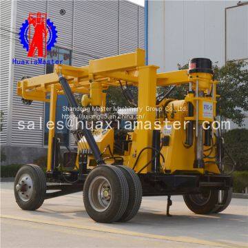 XYX-3 trailer mounted borehole drilling rig geological core exploration drill machine