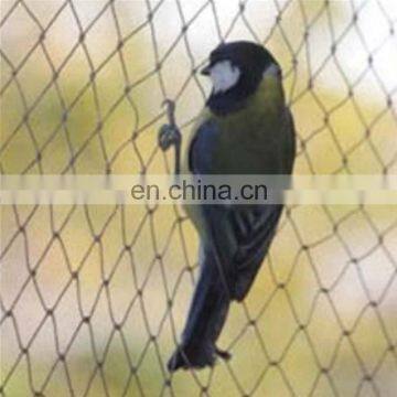 wholesale hdpe knotless anti bird netting with color black or white