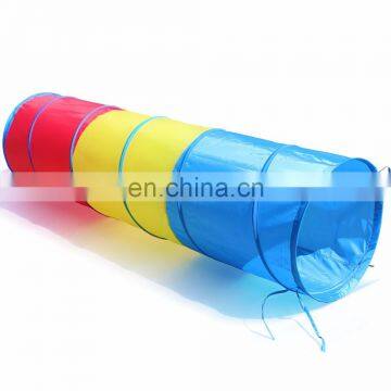 Camping Playing Funny Kids Folding Tunnel Tent