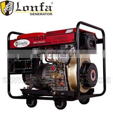 5kw LFD186 open type diesel generator with India Price