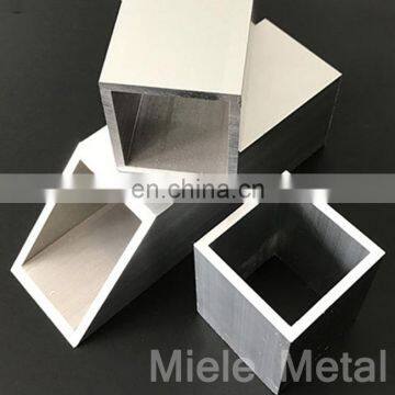 Anodized Aluminum 5000 Series Rectangle /Square Pipe Aluminum Extruded Tube