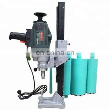 Portable concrete diamond rock core drilling machine