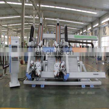 Aluminum Window Door Frame 4 Heads Automatic Corner Crimping Machine photo-3
