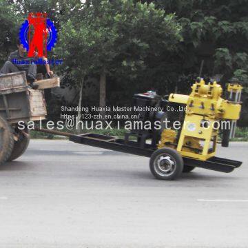 Spot Direct Selling Wheel Hydraulic Exploration Drilling Rig Trailer Type Geological Prospecting Equipment Relocation Convenient