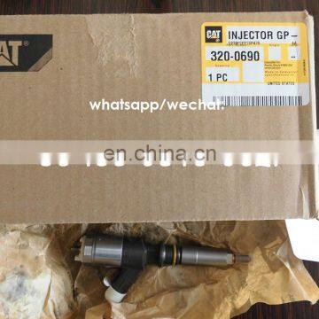 Оригинальный и новый топливный инжектор 320-0690 для двигателя C6.6