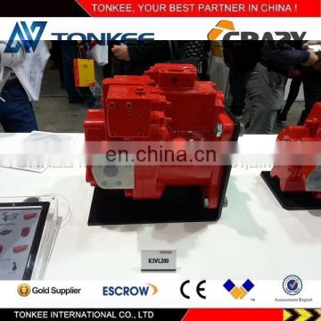 Excavator KAWASAKI K3VL200 hydraulic main pump K3VL200 hydraulic pump