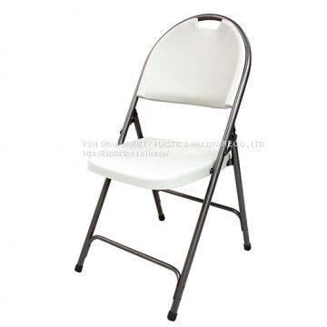 17in ×42in Folding Chair   molded plastic chairs   custom Plastic Furniture   Plastic Fold-in-Half Folding Bench