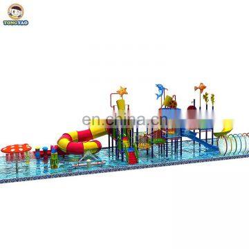 Guangzhou Factory Kids Play Set Swimming Plastic Pool Water Slide
