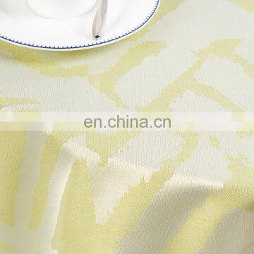 Premium Polyester Light Green Printed Table Clothes Party Table Cloth Round Table Cloth photo-4
