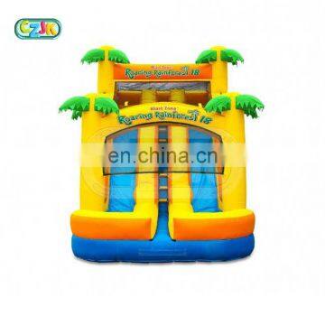 Roaring Rainforest Inflatable Bouncer Water Slide