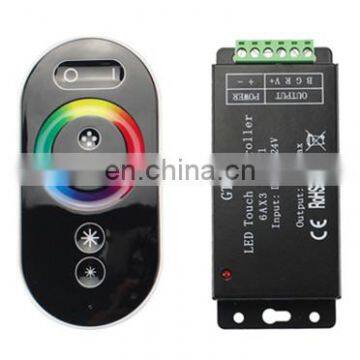 GT666 RF RGB Touch Remote Controller For LED Strip/Panel/Celling Light DC 12V 24V photo-2