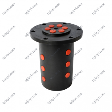 BSP 3/8'' thread connection 6 passages carbon steel material high pressure hydraulic water rotary joint for machinery industry