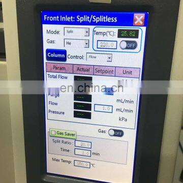 LCD Touch Screen Portable Gas Chromatograph Made In China