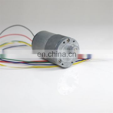 Long lifetime 37mm 12 volt 24v dc brushless geared motor 1N.m for smart robot 37GB3630