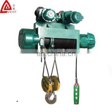 Direct factory construction 32t electric wire rope hoist with trolley