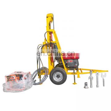 factory price diesel hydraulic portable 150m deep shallow water well drilling equipment