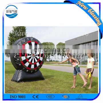 4M outdoor inflatable foot darts boards, giant inflatable soccer darts