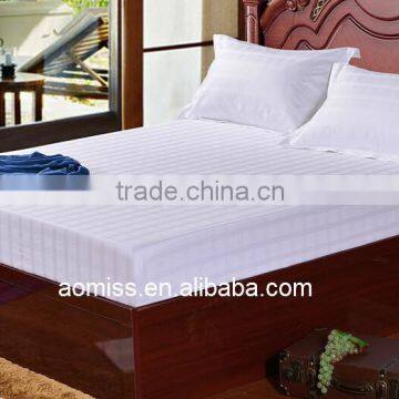 100% Cotton 300 Thread Count Hotel Jacquard Fitted Sheets Flat Sheets photo-2