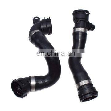 Free Shipping! 2PCS For BMW E82 E88 E90 E92 E93 F30 Lower & Upper Radiator Hose 17127531581