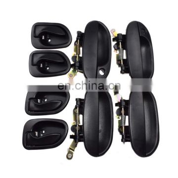 8265022000CA Black&Black Door Handles Controls Set 8pcs For Hyundai Accent 95-99