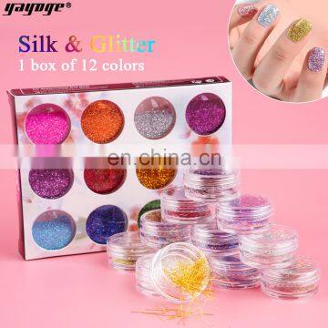 New Product Ideas 2021 Cheaper Glitter Nail Roll Striping Tape Line for DIY Nail Art Tips Decoration Sticker for Nail Salon photo-5