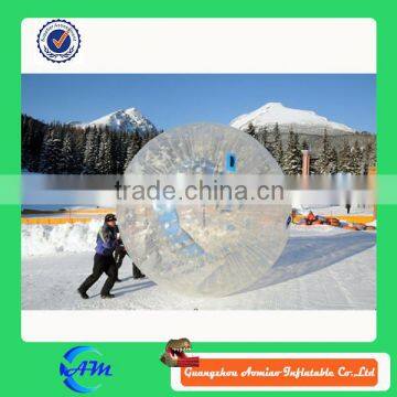 cheap inflatable 2.5m outer diameter grass, water and snow zorb ball for sale