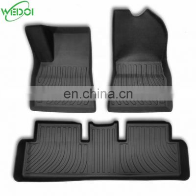 All Weather Trunk Mats Floor Mat  Non Skid  Cargo Liner Rear Cargo Tray Mat Customized for Tesla Model 3 Model X Model S