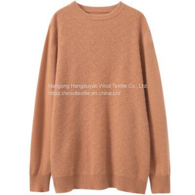 Spring and Autumn Men Crew Neck Long Sleeves Knitted Pullover Garment for Sale photo-4