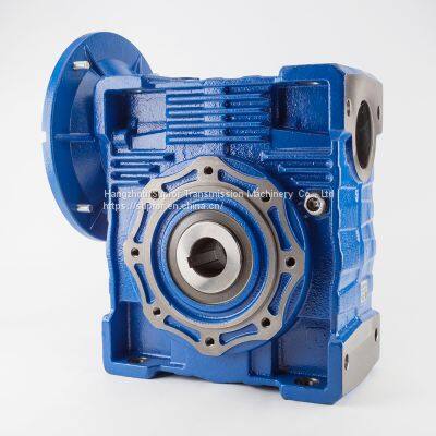 Aluminum Cast Iron Housing Transmission Drive Nmrv Series All Ratio RV25-RV185 Worm Gear Boxes Reduction Speed Reducer Worm Gearbox