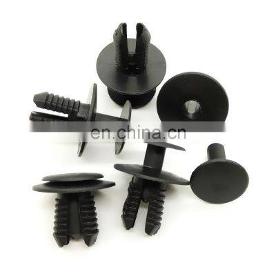 Factory Supply the car cover clips fasteners auto fasteners clips retainers for 9 mm hole