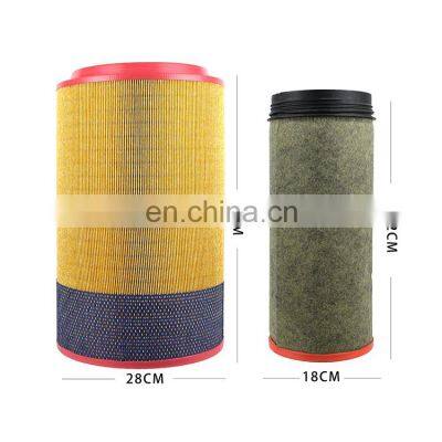 Manufacturer Cheap Price Air Filter AF26569 AF26570 Truck Air Filter Element Kit AA90134 PU2841 photo-5