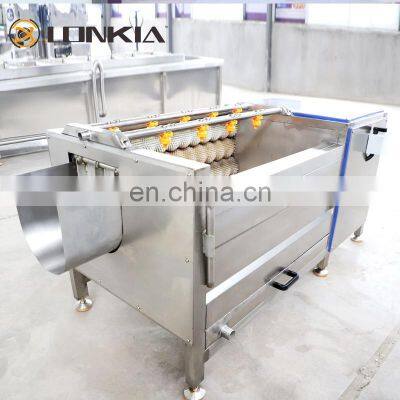 Lonkia Root Vegetable Soft Brush Washing Potatoes Peeling Machine photo-5