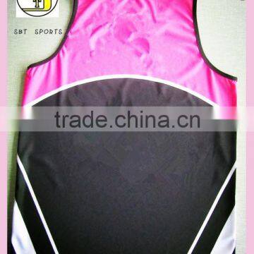 OEMsublimation Sports Pink Basketball Jerseys photo-2
