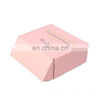 Custom printing white cardboard 14x11x11 carton corrugate boxes packaging flat small shipping mailing boxes