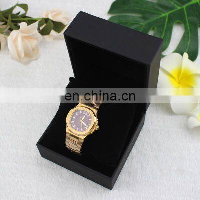 Factory Supply Wholesale Luxury Black PU Leather Watch Box photo-3