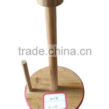Bamboo Paper Towel Holder Kitchen Bamboo Holder photo-2
